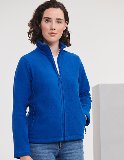 Ladies blue deals fleece jacket